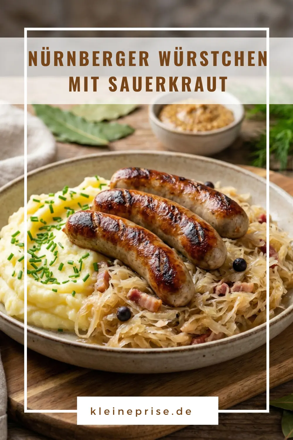 Pinterest: Nürnberger Würstchen mit Sauerkraut – Rezept Pinterest: Nürnberger Würstchen mit Sauerkraut
