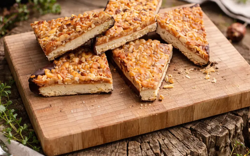 Nussecken – Rezept mit saftigem Nussbelag