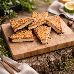 Nussecken – Rezept mit saftigem Nussbelag Nussecken