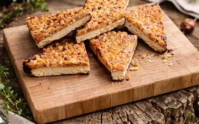 Rezepte Nussecken – Rezept mit saftigem Nussbelag