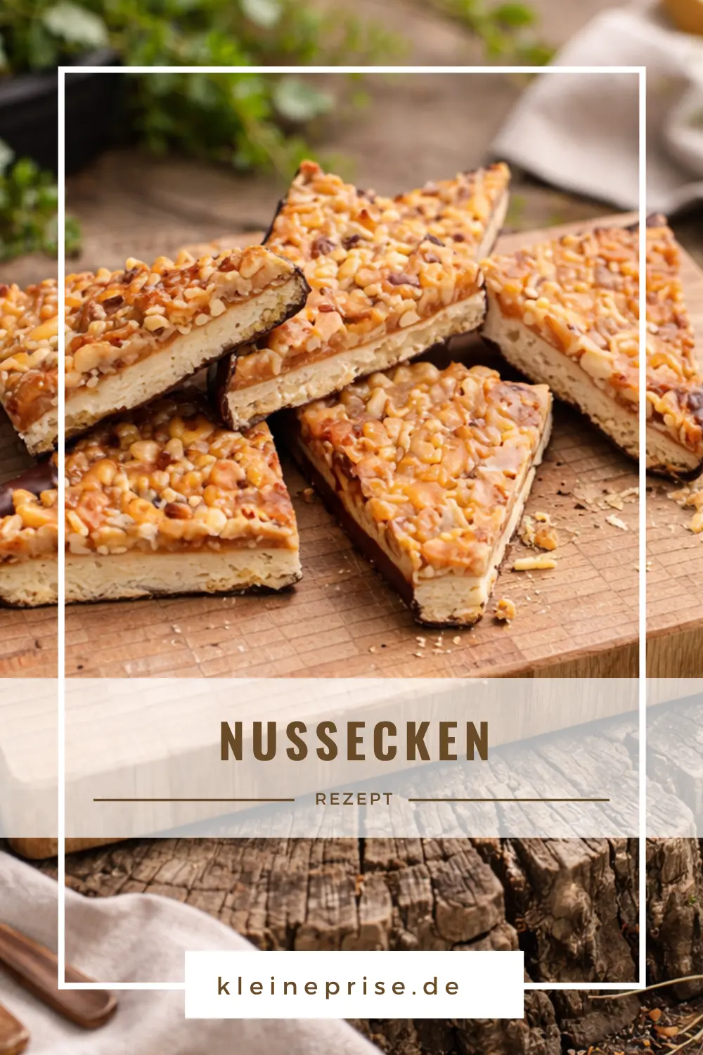 Pinterest: Nussecken – Rezept Pinterest: Nussecken