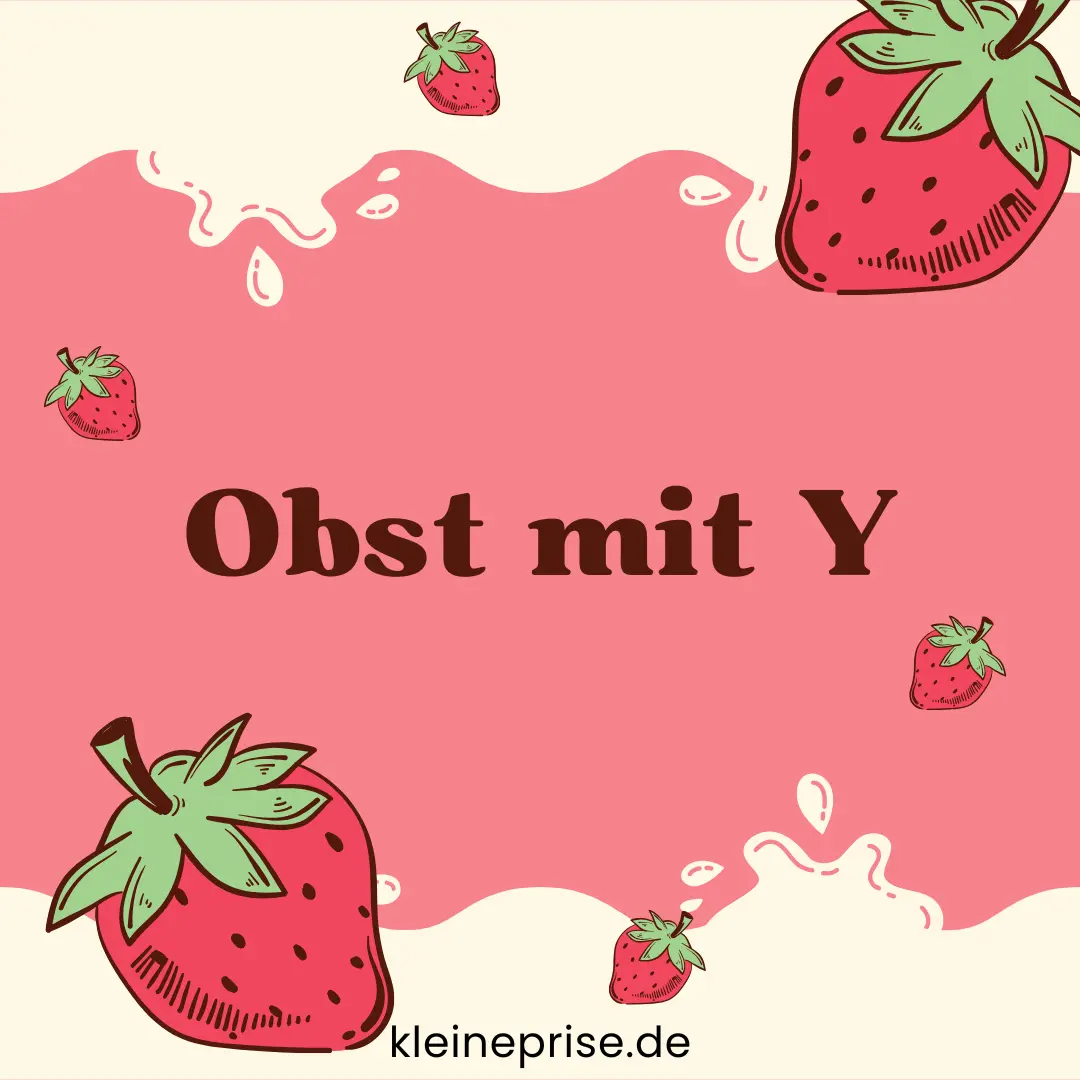 Obst mit Y – Stadt, Land, Fluss Obst mit Y