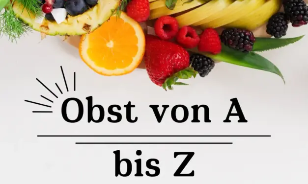 Obst von A bis Z – Stadt Land Fluss