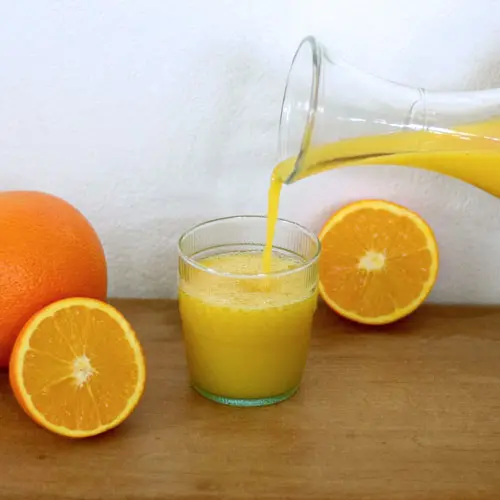 Orangensaft haltbar machen