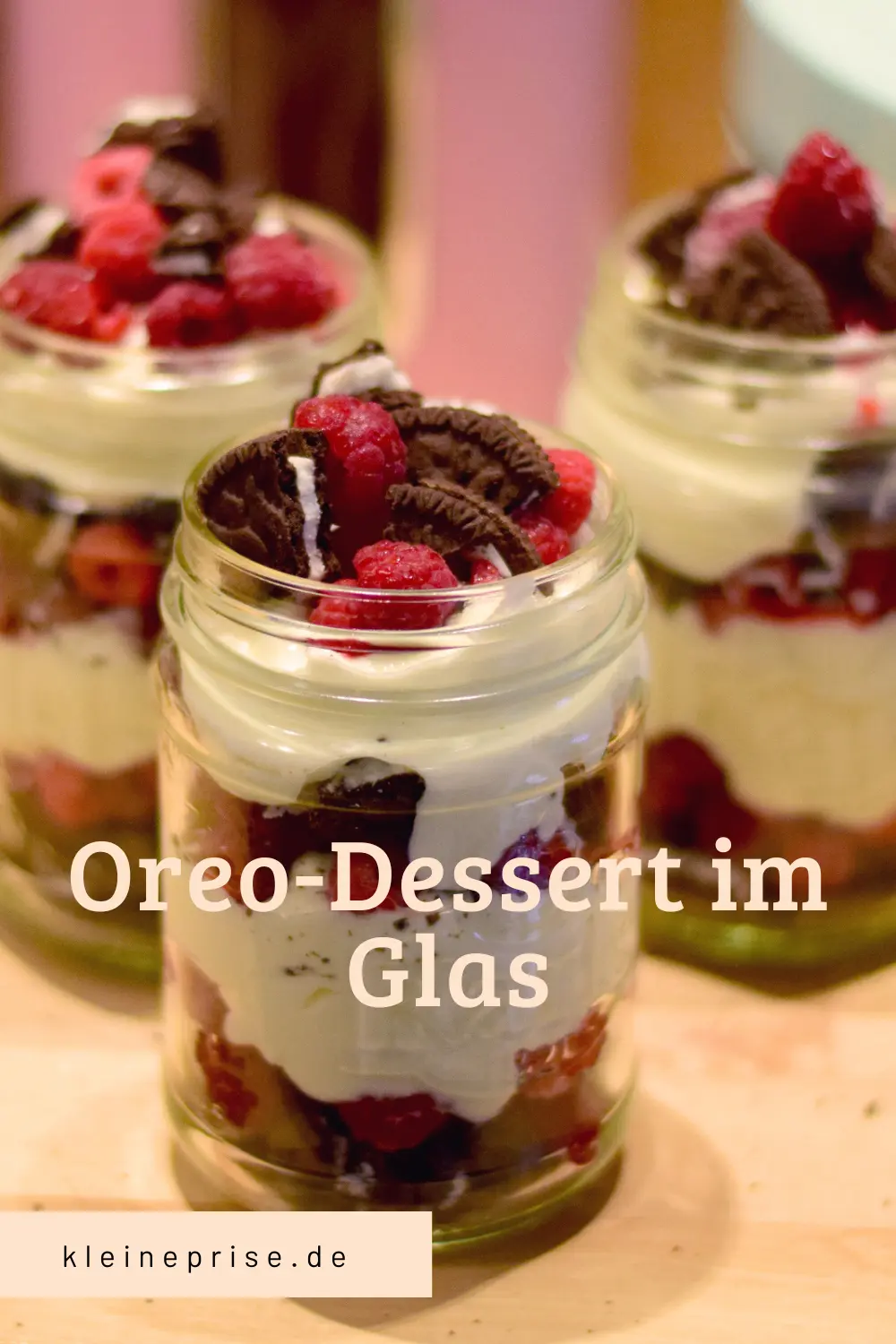 Pin es bei Pinterest: Oreo-Dessert im Glas