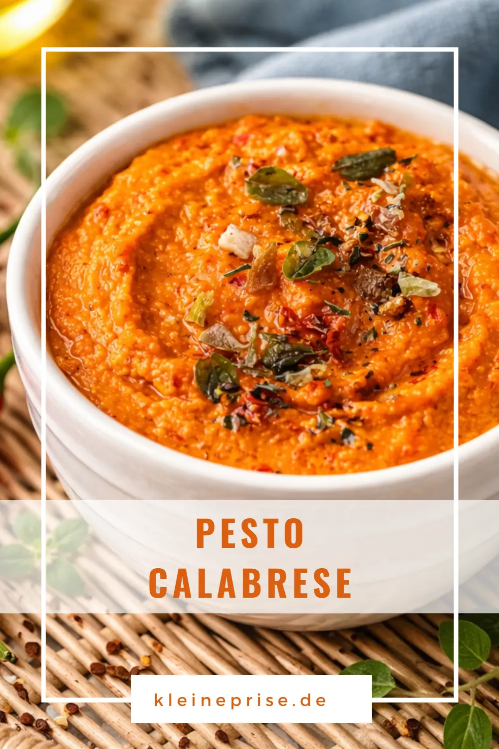 Pinterest: Pesto Calabrese – Rezept Pinterest: Pesto Calabrese