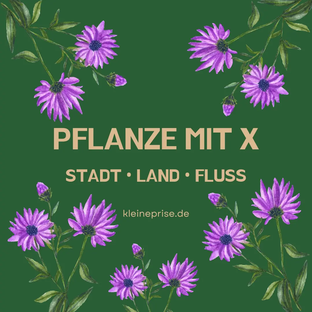 Pflanze mit X