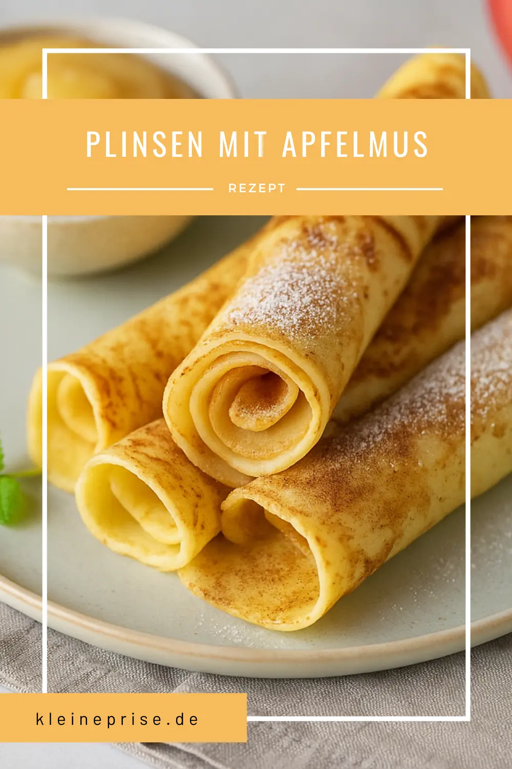 Pinterest: Plinsen mit Apfelmus