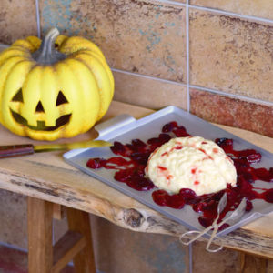 Pudding kochen für Halloween mit Pflaumenkompott | Kleine Prise