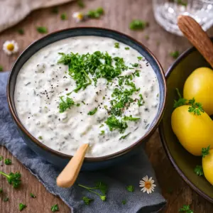 Quark zu Pellkartoffeln