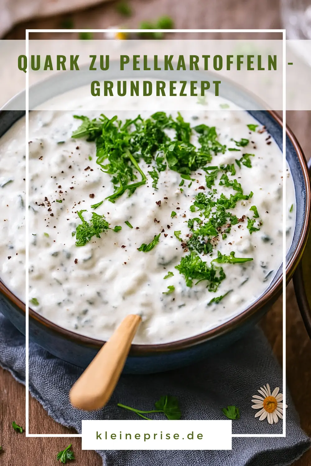 Pinterest: Quark zu Pellkartoffeln