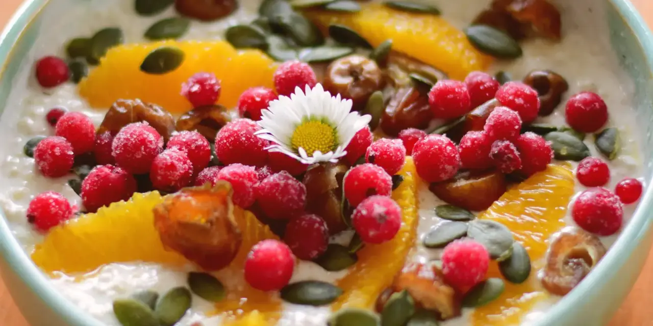 Rezept mit Hirse – Hirsecreme mit Orange