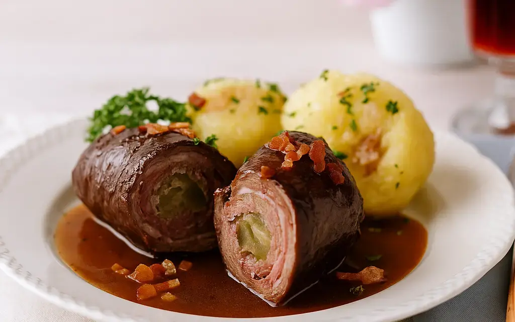 Rinderrouladen mit Thüringer Klößen