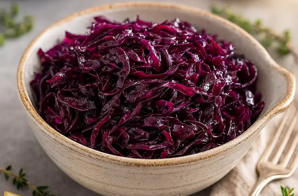 Rotkohl für Döner zubereiten