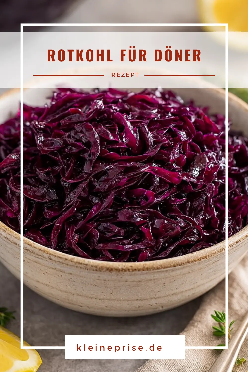 Pinterest: Rotkohl für Döner