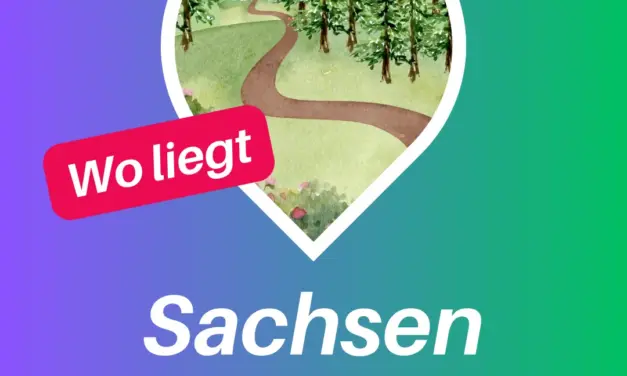 Wo liegt Sachsen in Deutschland?