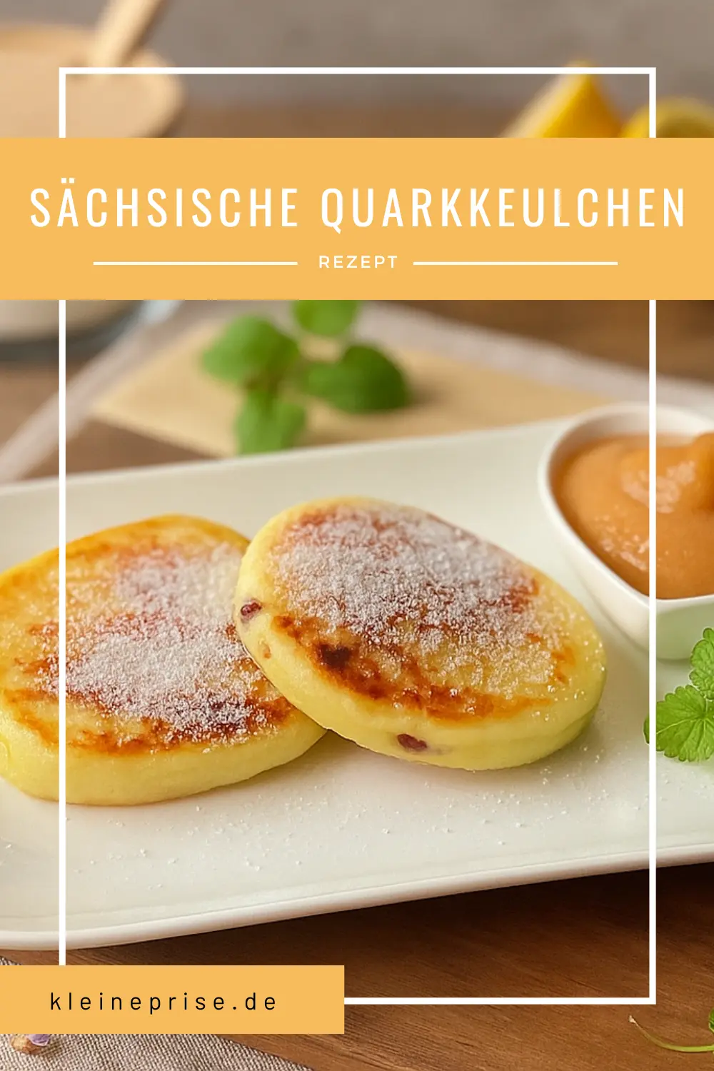Pinterest: Sächsische Quarkkeulchen