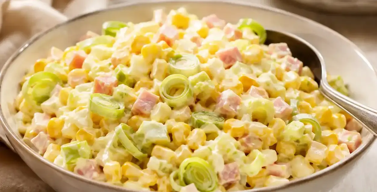 Schichtsalat mit Porree