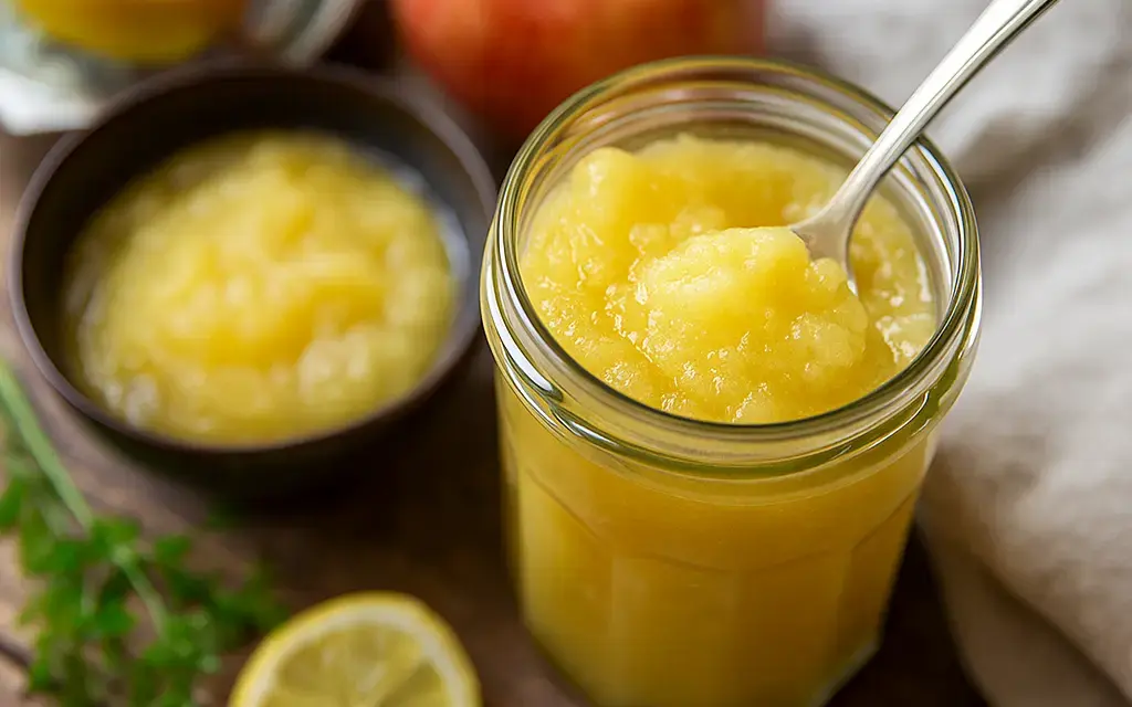 Schnelles Apfelkompott