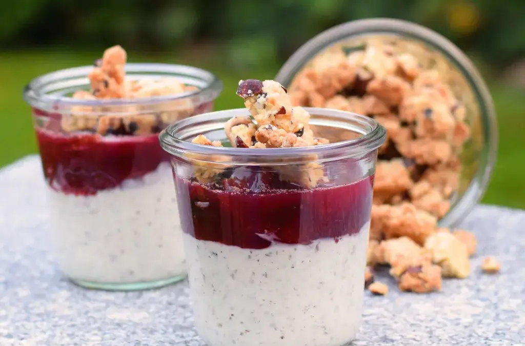 Low Carb Götterquark Rezept Schnelles Dessert zum Vorbereiten