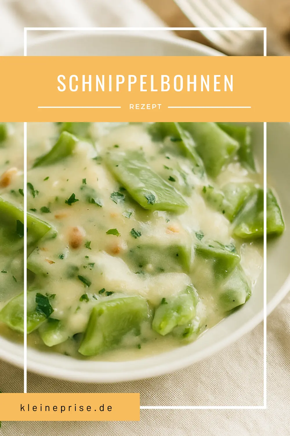 Pinterest: Schnippelbohnen