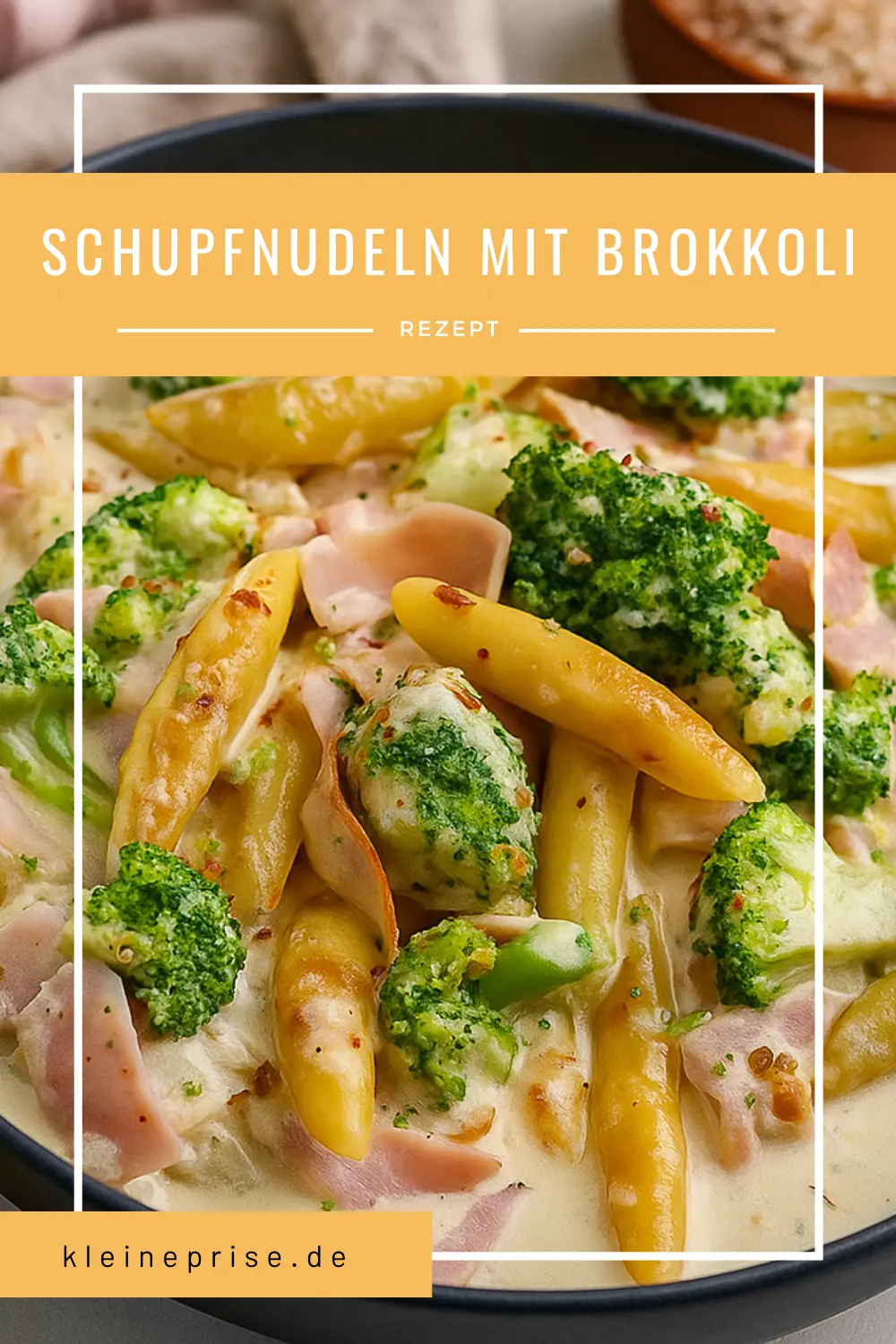 Pinterest: Schupfnudeln mit Brokkoli