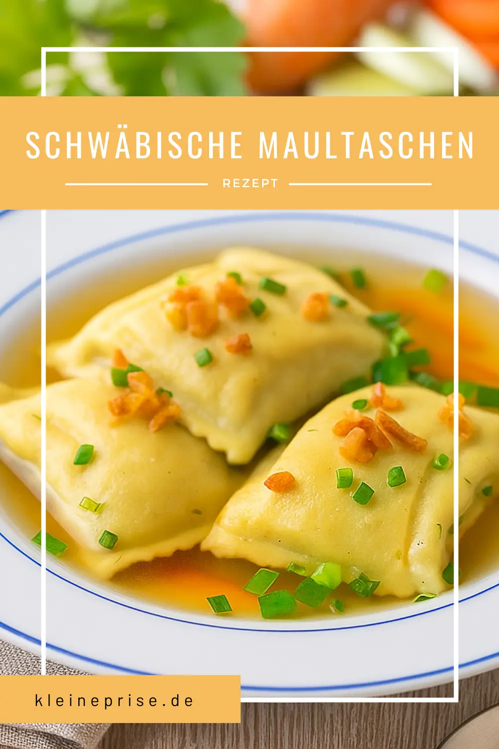 Pinterest: Schwäbische Maultaschen