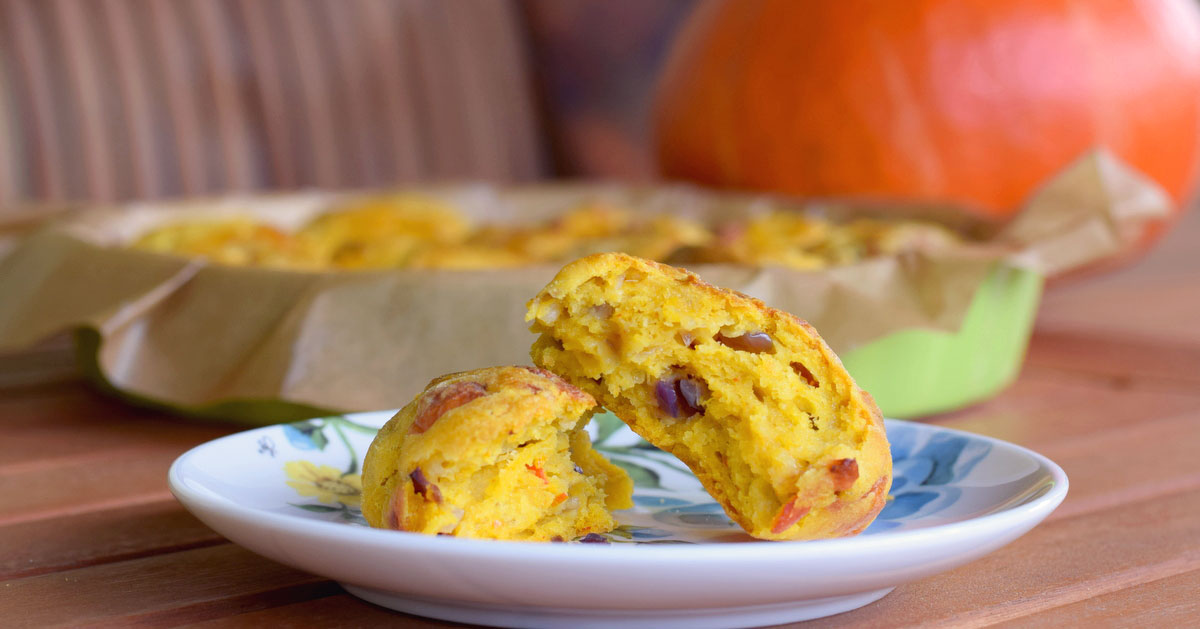 Perfekte Kürbis Scones backen mit Joghurt - So gehts