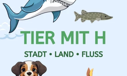 Tier mit H – Stadt Land Fluss