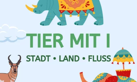 Tier mit I – Stadt Land Fluss