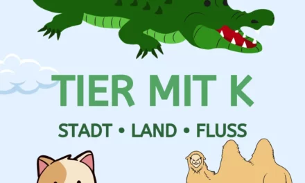 Tier mit K – Stadt Land Fluss