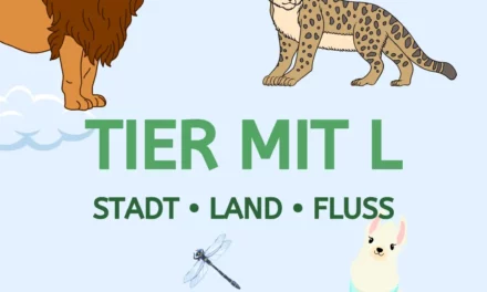 Tier mit L – Stadt Land Fluss