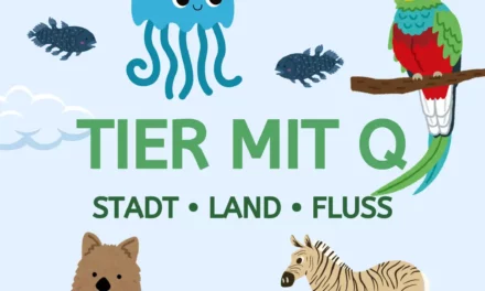 Tier mit Q – Stadt Land Fluss