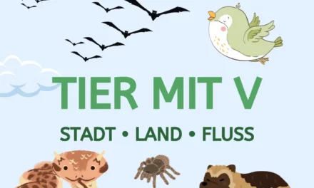 Tier mit V – Stadt Land Fluss