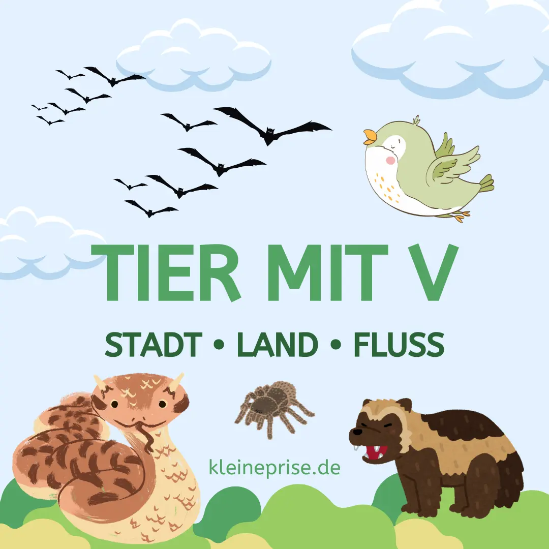 Tier mit V