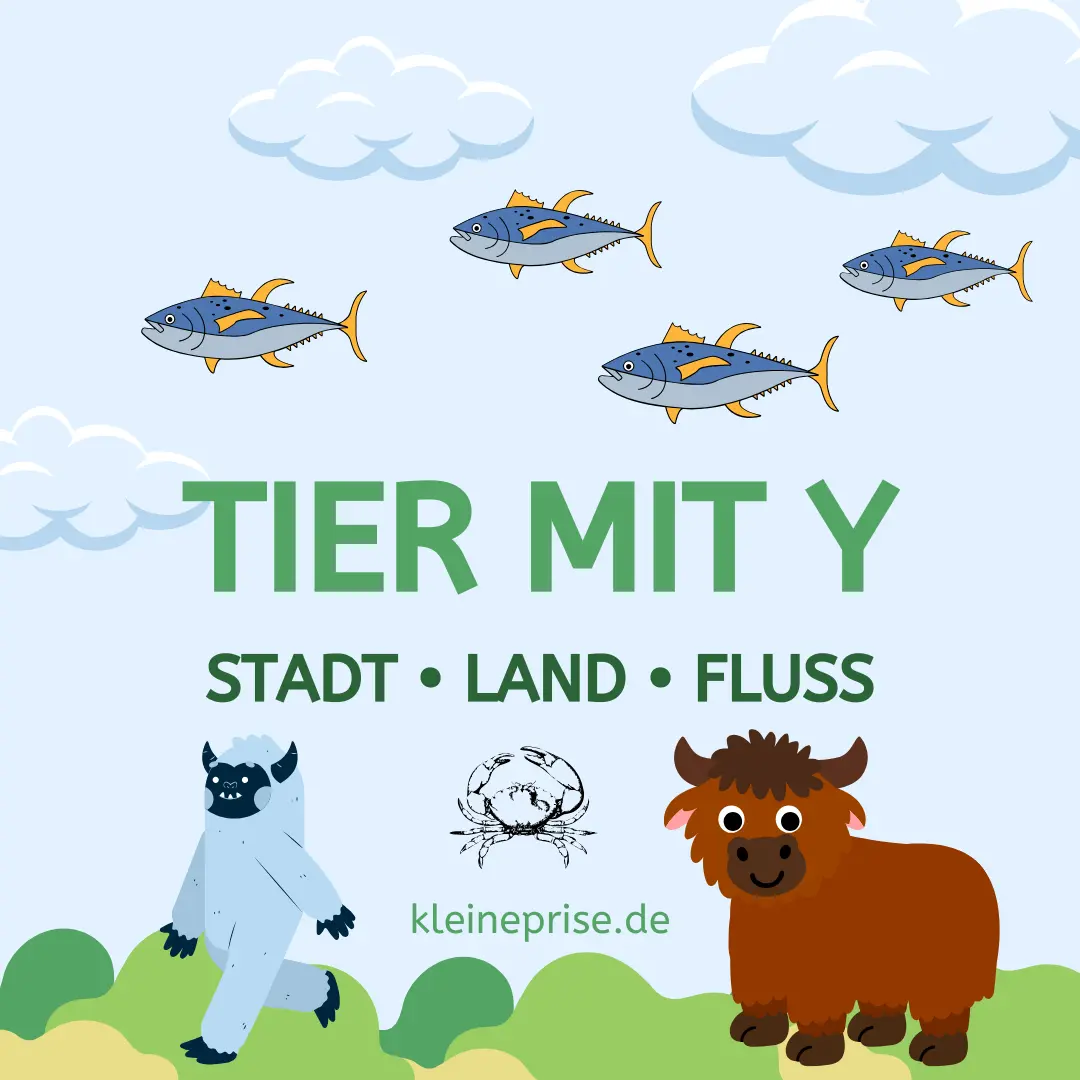 Tier mit Y