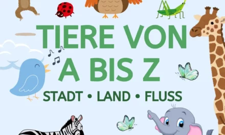 Tiere von A bis Z – Stadt Land Fluss