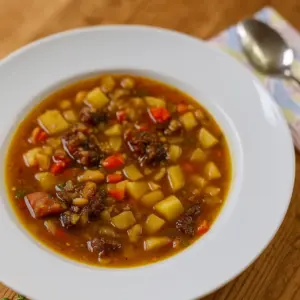 Tüffel un Plum - Kartoffeln mit Backobst