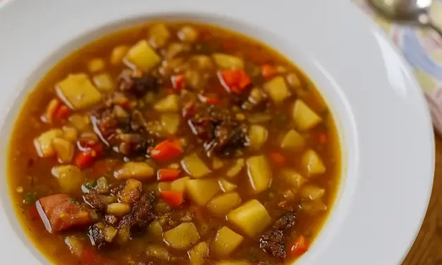 Tüffel un Plum – Kartoffeln mit Backobst (Eintopf)