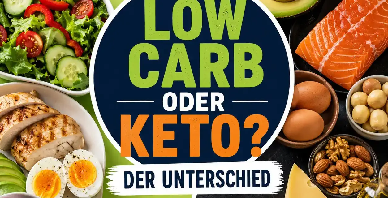 Unterschied zwischen Low Carb und Keto: Einfach erklärt