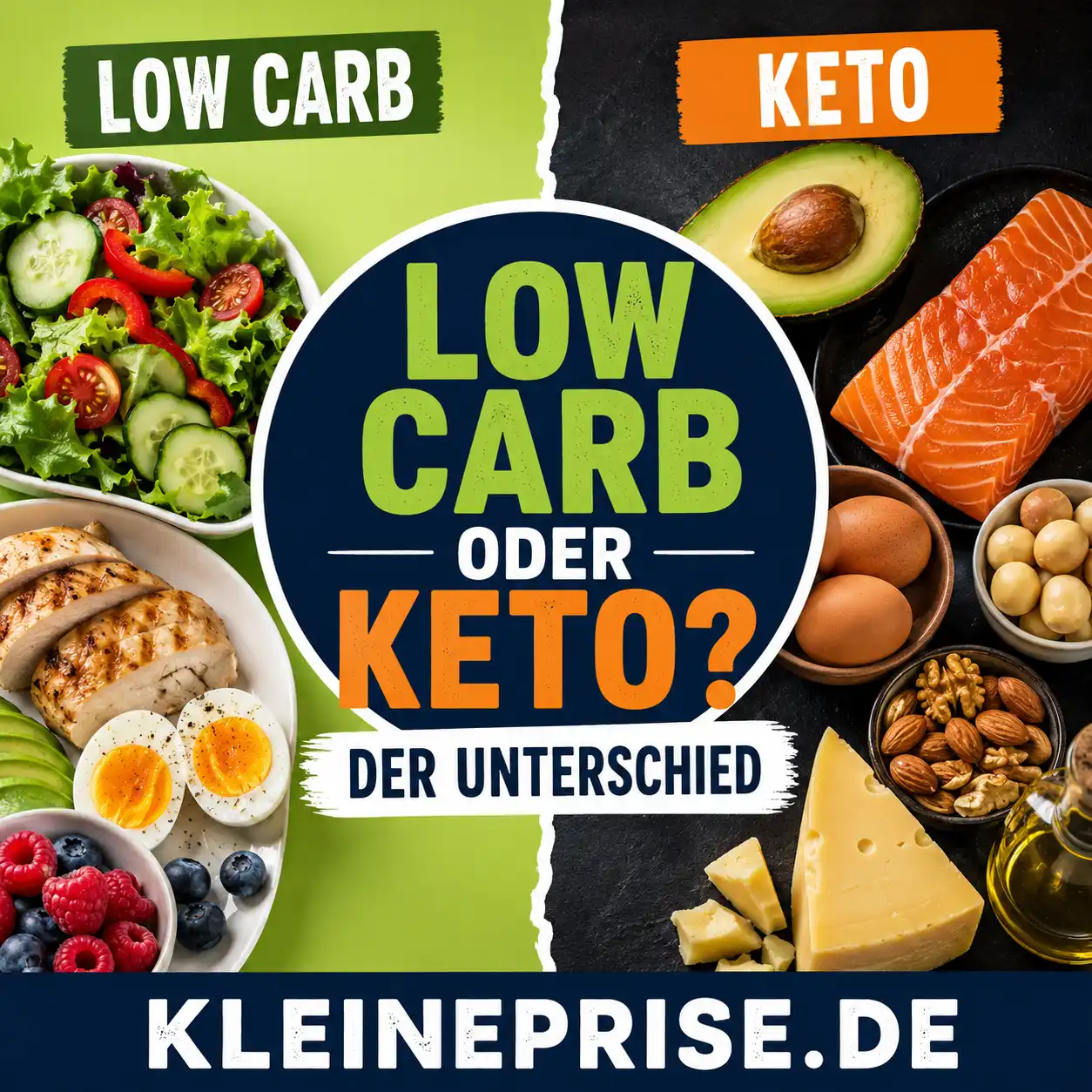 Unterschied zwischen Low Carb und Keto: Einfach erklärt Unterschied zwischen Low Carb und Keto: Einfach erklärt | Kleine Prise