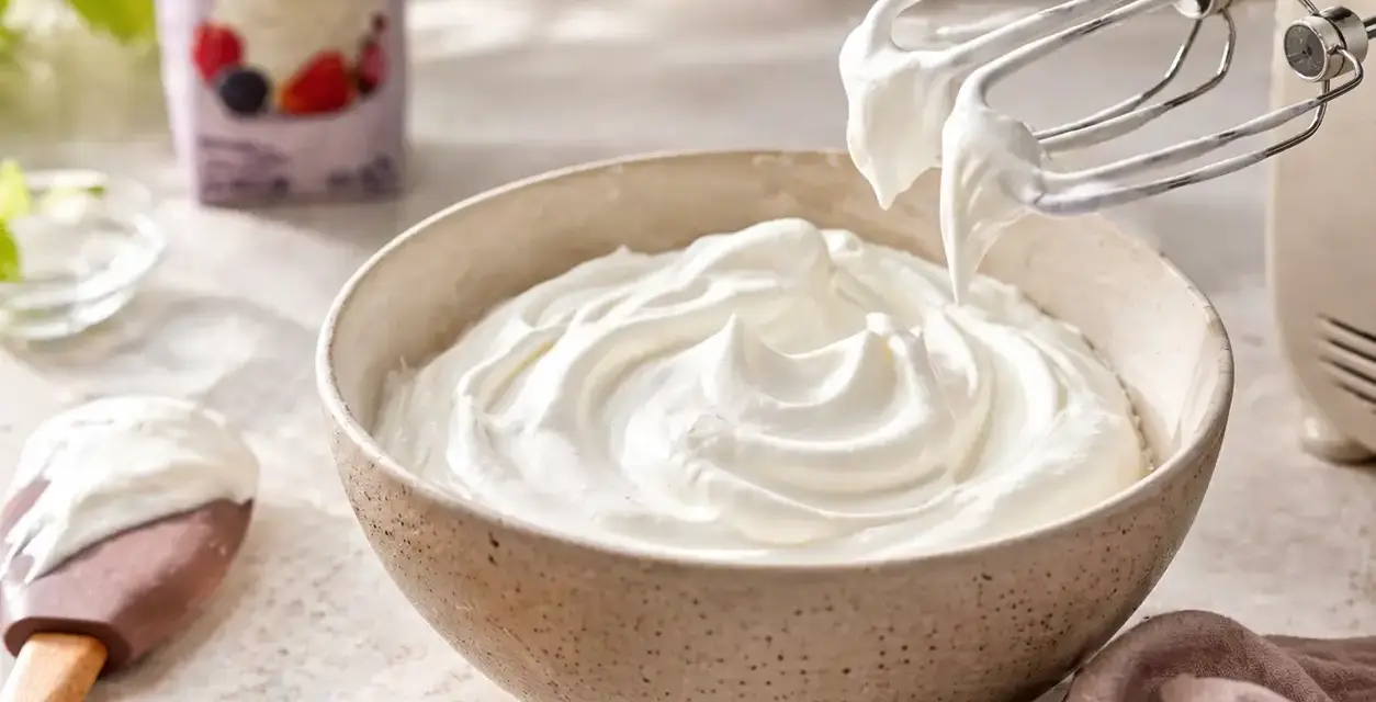 Vegane Schlagsahne steif schlagen – so wird sie wirklich fest