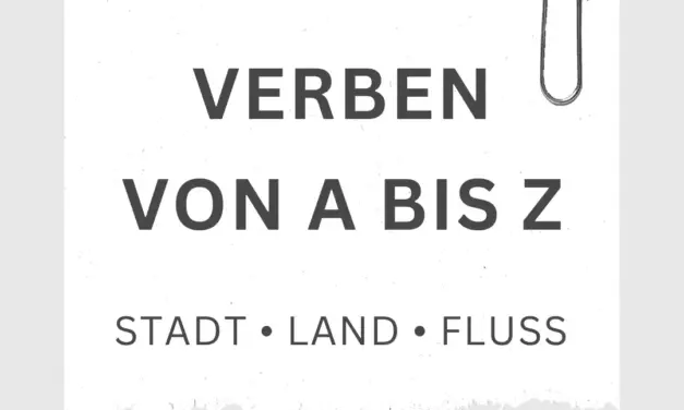Verben von A bis Z – Stadt Land Fluss