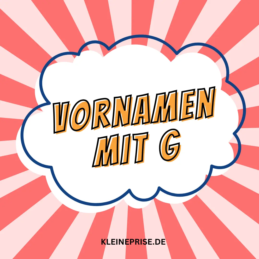 Vornamen mit G