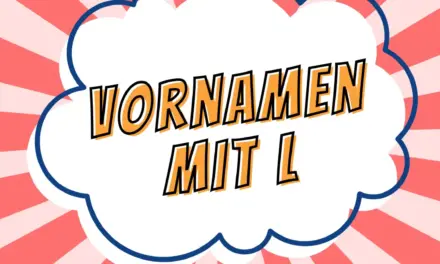 Vornamen mit L – Stadt Land Fluss