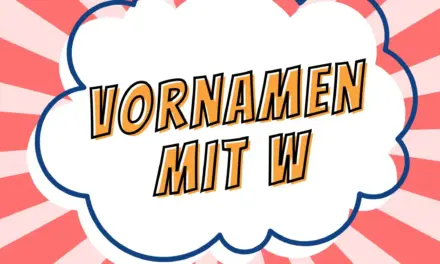 Vornamen mit W – Stadt Land Fluss