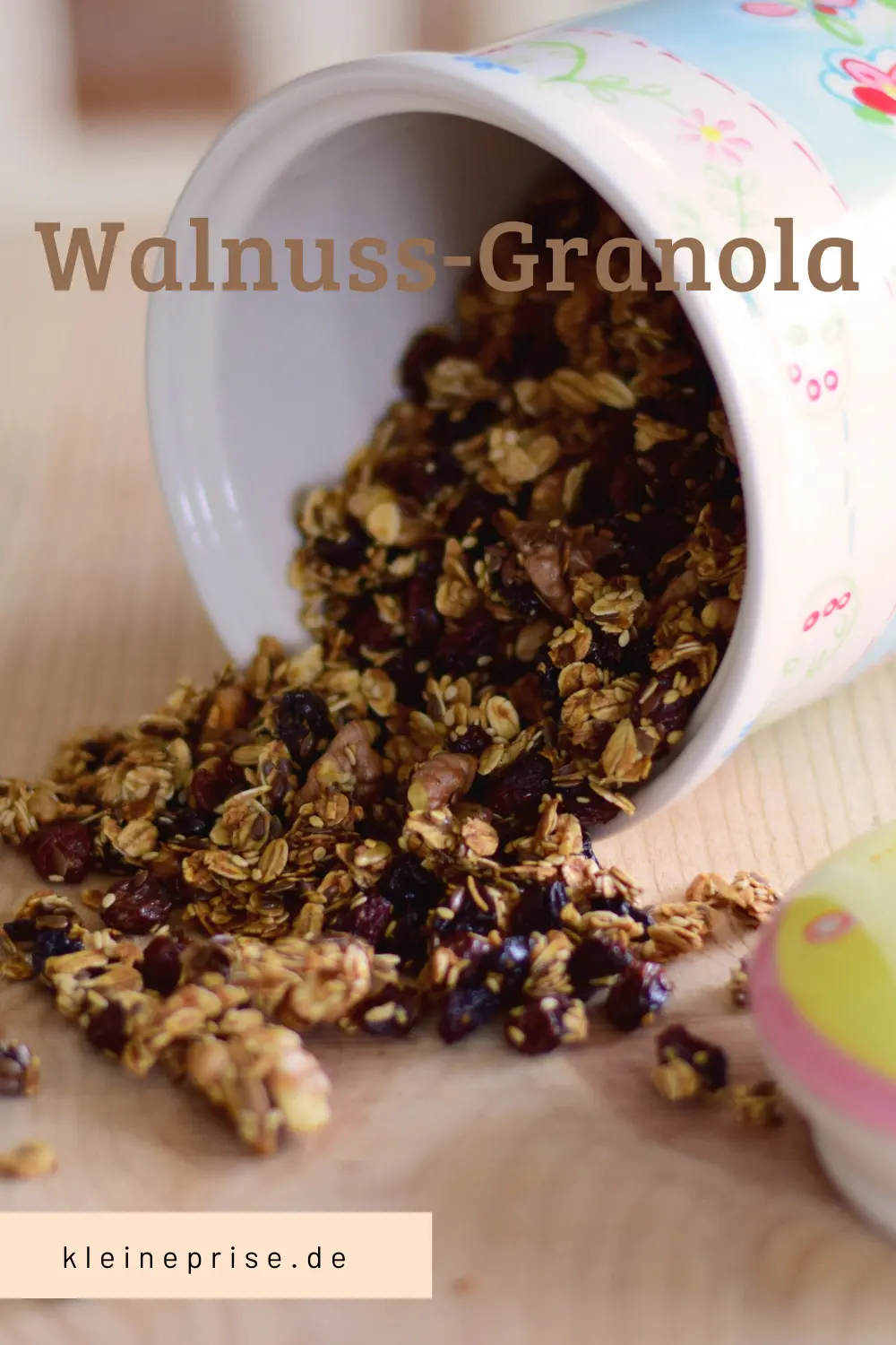 Pin es bei Pinterest: Walnuss-Granola