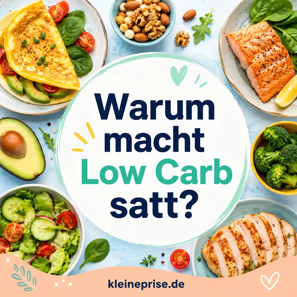 Warum macht Low Carb satt? Einfach erklärt Warum macht Low Carb satt? Einfach erklärt | Kleine Prise