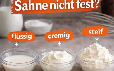 Warum wird Sahne nicht fest? Die häufigsten Ursachen und Lösungen