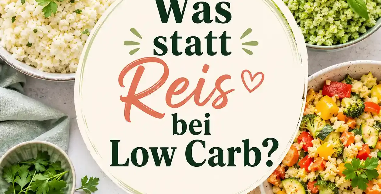 Was statt Reis bei Low Carb? Die besten Alternativen